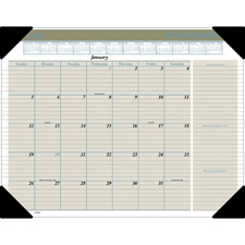 AT-A-GLANCE Executive Monthly Desk Pad