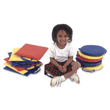 Children's Fact. Soft Sit Arounds Rnd Cushions Set