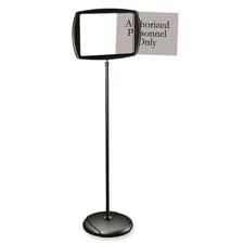 Bi-silque Interchangeable Floor Pedestal Sign