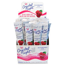 Kraft Crystal Light On-The-Go Raspberry Mix Sticks