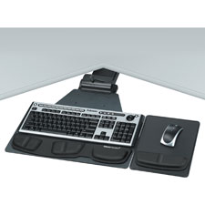 Fellowes Prof. Series Exec. Corner Keyboard Tray