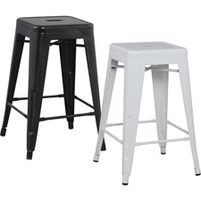 Lorell Metal Stool