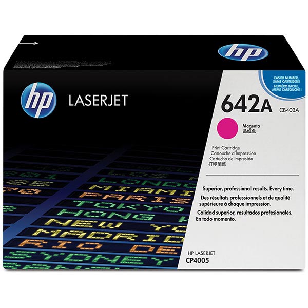 HP CB403A (HP 642A) Magenta OEM Toner Cartridge