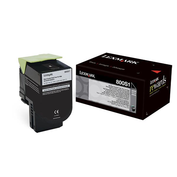 Lexmark 80C0S10 Black OEM Toner