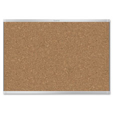 Quartet Aluminum Prestige 2 Magnetic Cork Board