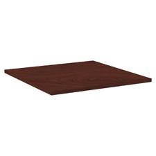 Lorell Hospitality Table Mahogany Square Tabletop