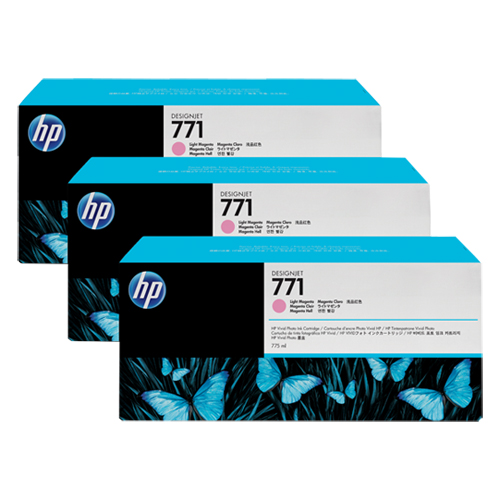 HP CR254A (HP 771) Light Magenta OEM Ink Cartridge (Tri-Pack)