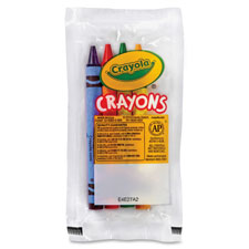 Crayola Set of Four Regular Size Crayons in Pouch