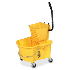 Genuine Joe Splash Guard Mop Bucket/Wringer