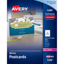 Avery Laser Postcards