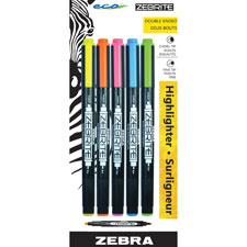 Zebra Eco Zebrite Double Ended Highlighter