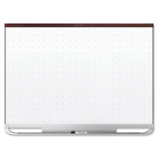 Quartet Prestige 2 Mahogany Frame Magnetic Board