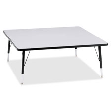 Jonti-Craft Toddler Ht Gray Top Rectangular Table