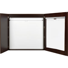 Bi-silque 2-door Ebony Conference Cabinet