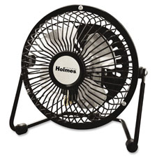 Holmes HNF0410A-BM Mini High-Veloc. Personal Fan