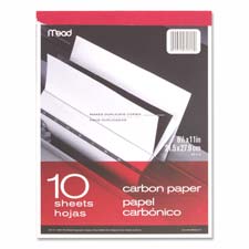 Mead Carbon Paper Tablet