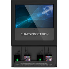 ChargeTech Digital Signage Charging Station