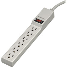 Fellowes 6-Outlet Circuit Breaker/Power Strip