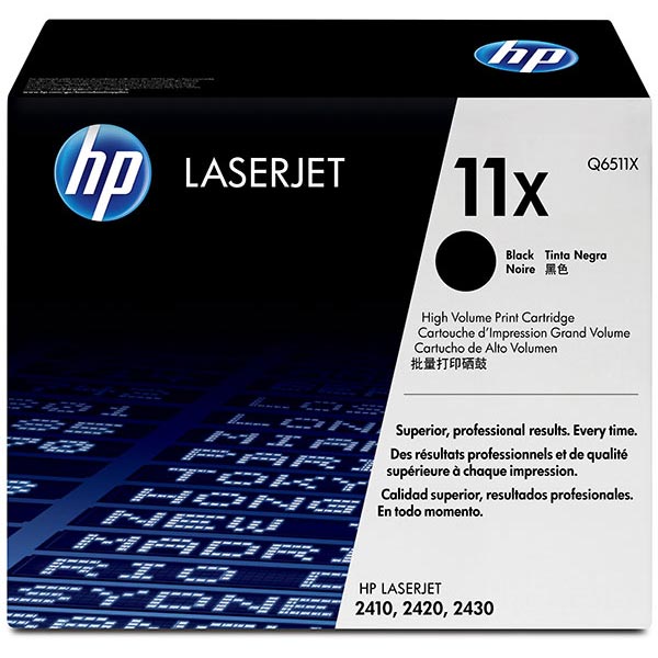 HP Q6511X (HP 11X) Black OEM Toner Cartridge