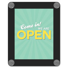 Deflecto Double-sided Window Display Sign