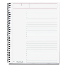 Mead 1-Subject Action Planner Notebook