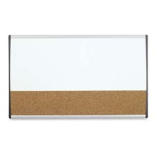 Quartet Cubicle Magnetic Dry-erase Cork Combo Brd