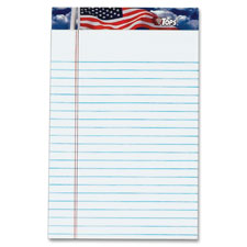 Tops American Pride Jr. Legal Rule Writing Pad