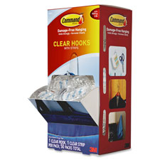 3M Command Medium Clear Hooks