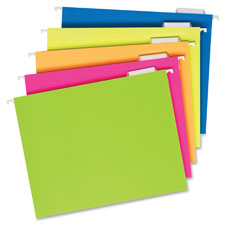 Pendaflex Glow Colors Hanging File Folders