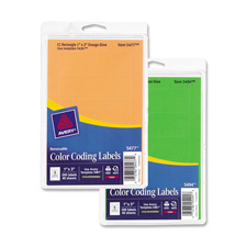 Avery Removable Print/Write Color Coding Labels