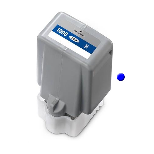 Premium Quality Blue Pigment Ink Cartridge compatible with Canon PFI-1000Blue