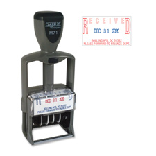 Xstamper Impression Metal Self-Inking Daters