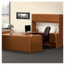 HON Valido Series Cherry Laminate Desking