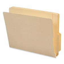 Smead 2-Ply Reinforced End Tab File Folders