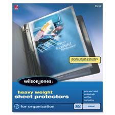 Acco/Wilson Jones Hvywt Clear Sheet Protectors