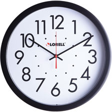 Lorell 14-1/2" Self-set Wall Clock