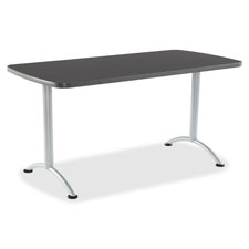 Iceberg Graphite ARC Fixed Rectangular Table