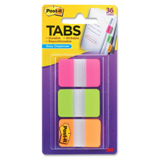 3M Post-it Durable Filing Tabs w/Dispenser