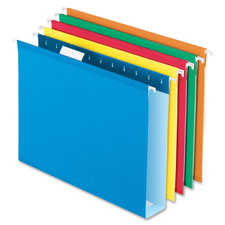 Pendaflex Box Bottom Colored Hanging Folders