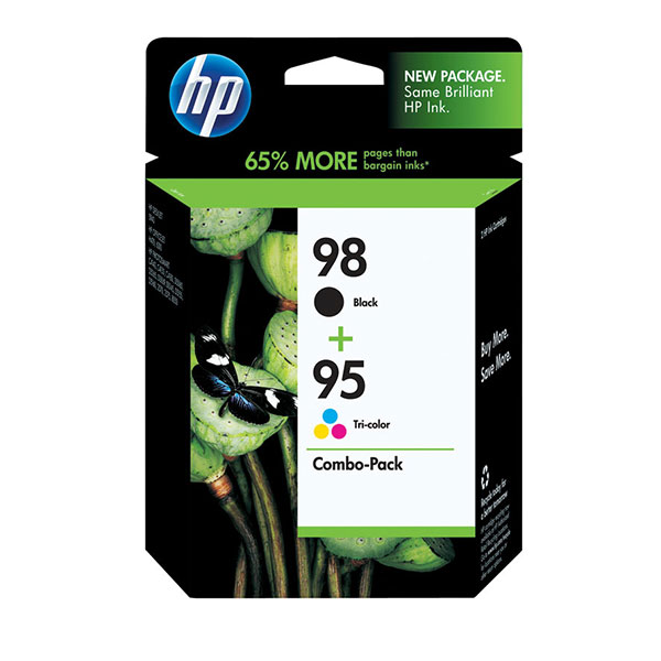 HP CB327FN (HP 95) Black / Tri-Color OEM Inkjet Cartridge (Combo Pack)