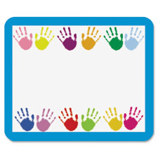 Carson Grades PreK-5 Handprints Name Tags