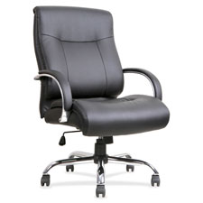 Lorell Leather Deluxe Big/Tall Chair