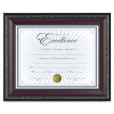 Burns Grp. Gold Accent World Class Document Frame