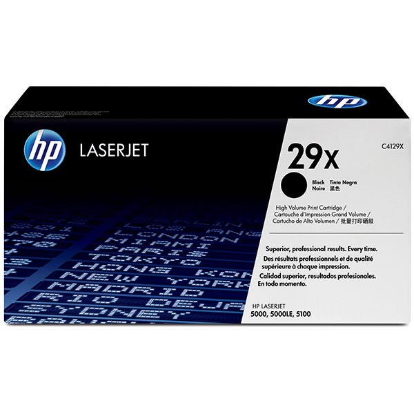 HP C4129X (HP 29X) Black OEM Toner Cartridge