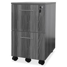 Mayline Gray Laminate Mobile F/F Pedestal File