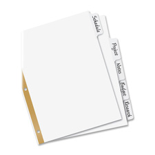 Avery Big Tab Eraseable Write-On Dividers