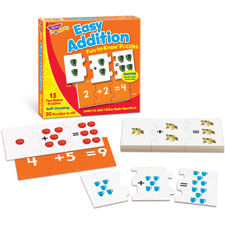 Trend Easy Addition Fun-to-Know Puzzles