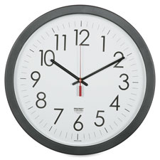 SKILCRAFT 14.5" Round Workstation Wall Clock