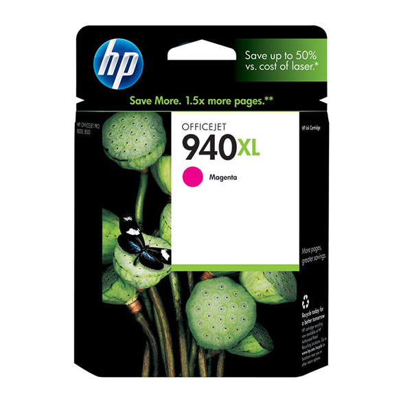 HP C4908AN (HP 940XL) Magenta OEM Inkjet Cartridge