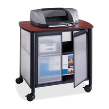 Safco Impromptu Black Deluxe Stand w/ Doors